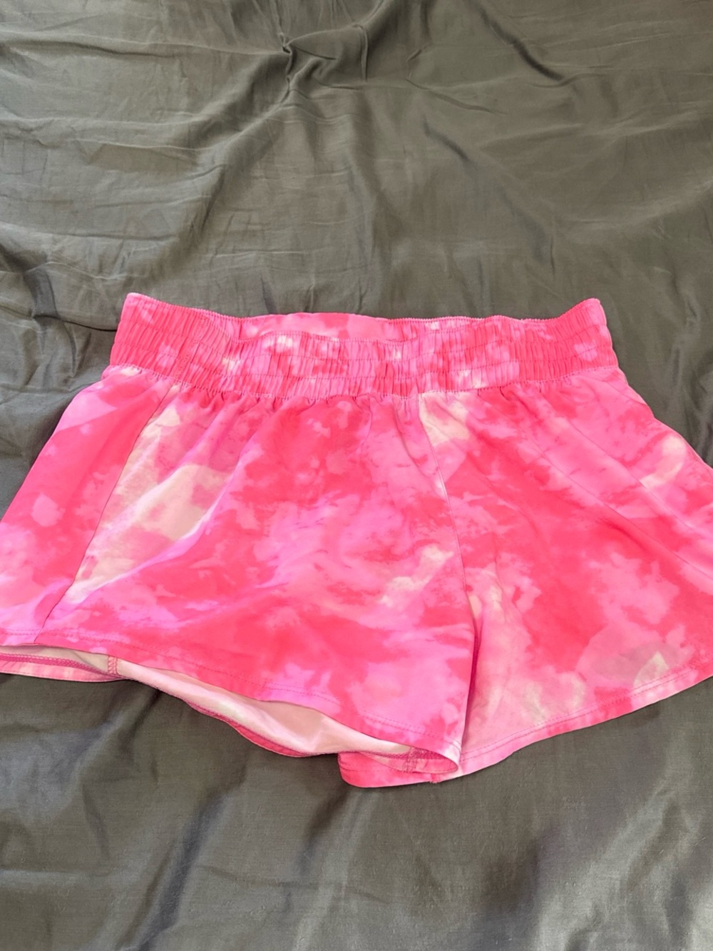 Nike Women’s Hot Pink Tie-Dye Athletic Shorts